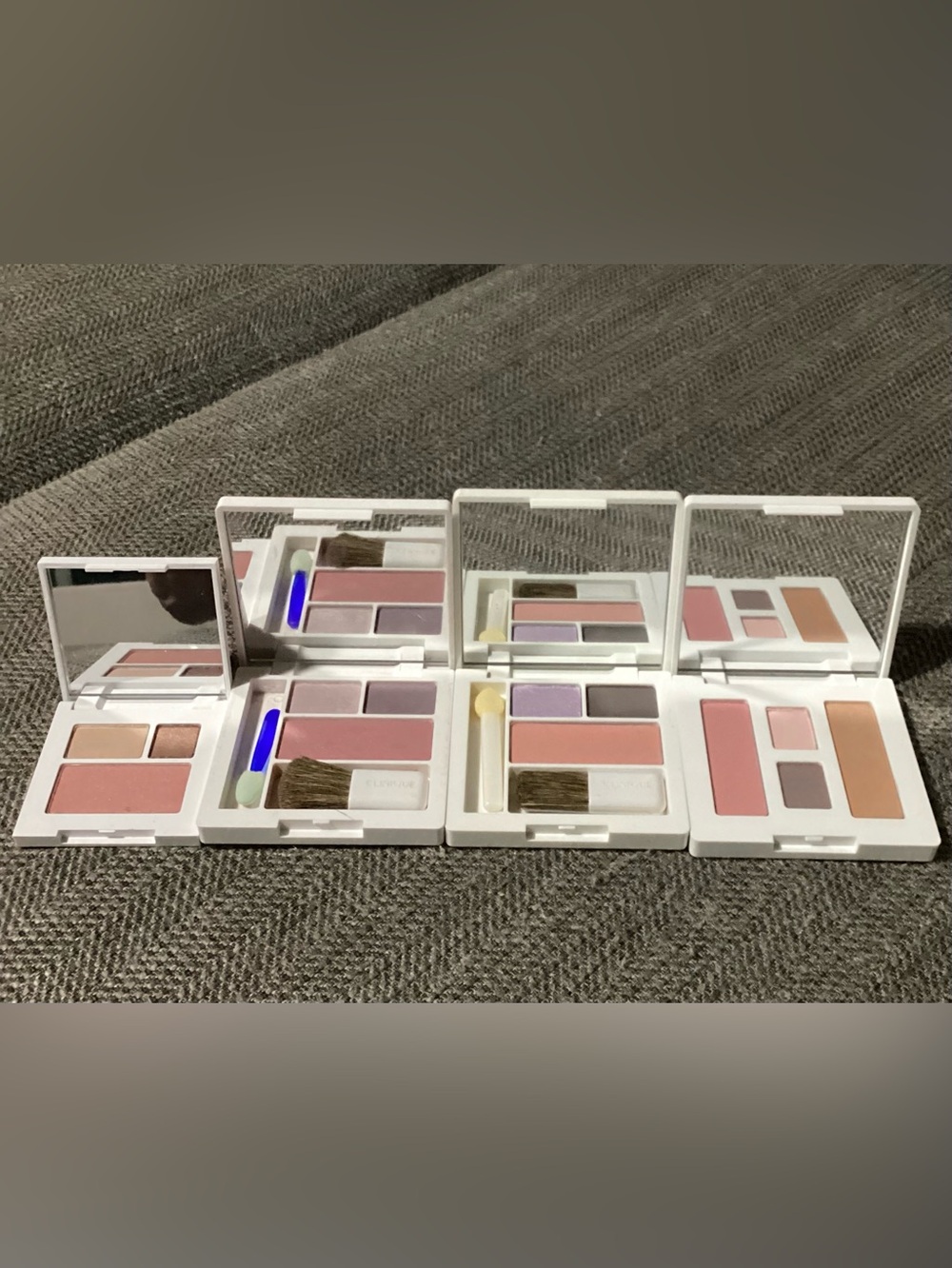 Clinique eye shadow & blush palettes bundle (4) NWOB